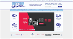 Desktop Screenshot of betterelectricappliances.com